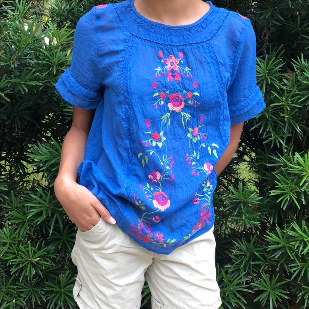 Embroidered Top